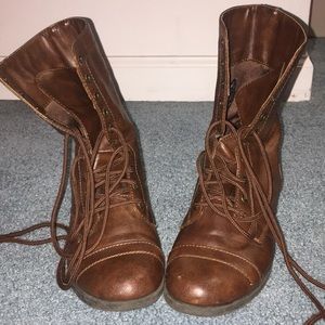 ❤️brown leather boots❤️